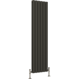 UB Trade Flat Column Double Vertical Radiator - Anthracite - www.ultrabathroom.com