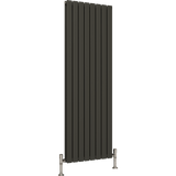 UB Trade Flat Column Double Vertical Radiator - Anthracite - www.ultrabathroom.com