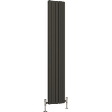 UB Trade Flat Column Double Vertical Radiator - Anthracite - www.ultrabathroom.com