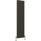UB Trade Flat Column Double Vertical Radiator - Anthracite - www.ultrabathroom.com