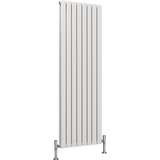 UB Trade Flat Column Double Vertical Radiator - White - www.ultrabathroom.com