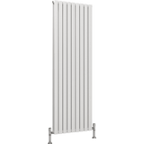 UB Trade Flat Column Double Vertical Radiator - White - www.ultrabathroom.com