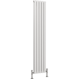 UB Trade Flat Column Double Vertical Radiator - White - www.ultrabathroom.com