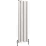 UB Trade Flat Column Double Vertical Radiator - White - www.ultrabathroom.com
