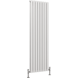 UB Trade Flat Column Double Vertical Radiator - White - www.ultrabathroom.com