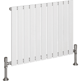 UB Trade Flat Column Single Horizontal Radiator - White - www.ultrabathroom.com