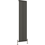 UB Trade Flat Column Single Vertical Radiator - Anthracite - www.ultrabathroom.com