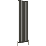 UB Trade Flat Column Single Vertical Radiator - Anthracite - www.ultrabathroom.com