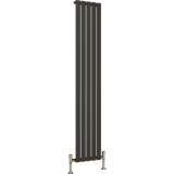 UB Trade Flat Column Single Vertical Radiator - Anthracite - www.ultrabathroom.com
