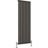 UB Trade Flat Column Single Vertical Radiator - Anthracite - www.ultrabathroom.com