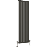 UB Trade Flat Column Single Vertical Radiator - Anthracite - www.ultrabathroom.com