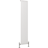 UB Trade Flat Column Single Vertical Radiator - White - www.ultrabathroom.com