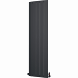 UB Trade Leo Panel Vertical Radiator - Black - www.ultrabathroom.com