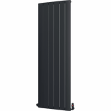 UB Trade Leo Panel Vertical Radiator - Black - www.ultrabathroom.com