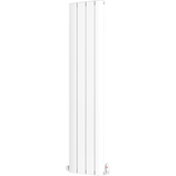 UB Trade Leo Panel Vertical Radiator - White - www.ultrabathroom.com