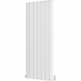 UB Trade Leo Panel Vertical Radiator - White - www.ultrabathroom.com