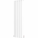 UB Trade Leo Panel Vertical Radiator - White - www.ultrabathroom.com