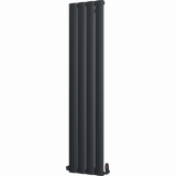 UB Trade Nova Panel Vertical Radiator - Black - www.ultrabathroom.com