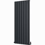 UB Trade Nova Panel Vertical Radiator - Black - www.ultrabathroom.com
