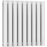 UB Trade Oval Column Double Horizontal Radiator - White - www.ultrabathroom.com
