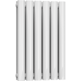 UB Trade Oval Column Double Horizontal Radiator - White - www.ultrabathroom.com