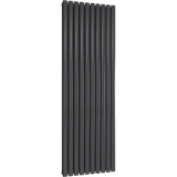 UB Trade Oval Column Double Vertical Radiator - Anthracite - www.ultrabathroom.com