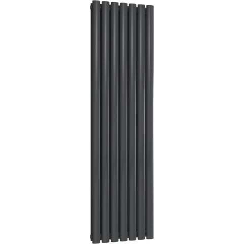 UB Trade Oval Column Double Vertical Radiator - Anthracite - www.ultrabathroom.com