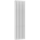 UB Trade Oval Column Double Vertical Radiator - White - www.ultrabathroom.com