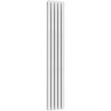 UB Trade Oval Column Double Vertical Radiator - White - www.ultrabathroom.com