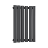 UB Trade Oval Column Single Horizontal Radiator - Anthracite - www.ultrabathroom.com