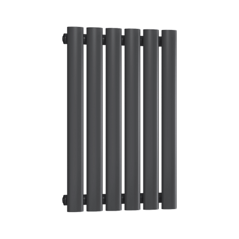 UB Trade Oval Column Single Horizontal Radiator - Anthracite - www.ultrabathroom.com