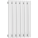 UB Trade Oval Column Single Horizontal Radiator - White - www.ultrabathroom.com