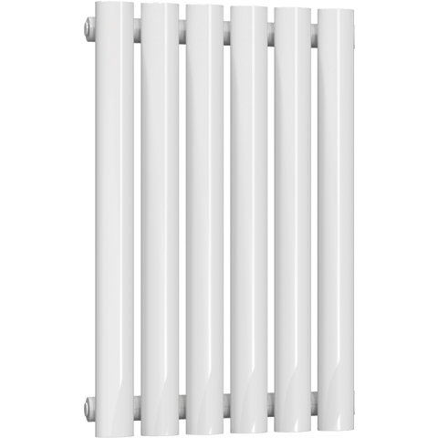 UB Trade Oval Column Single Horizontal Radiator - White - www.ultrabathroom.com