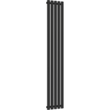 UB Trade Oval Column Single Vertical Radiator - Anthracite - www.ultrabathroom.com