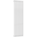 UB Trade Oval Column Single Vertical Radiator - White - www.ultrabathroom.com