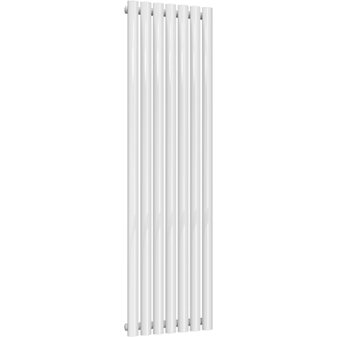 UB Trade Oval Column Single Vertical Radiator - White - www.ultrabathroom.com