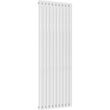 UB Trade Oval Column Single Vertical Radiator - White - www.ultrabathroom.com