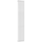UB Trade Oval Column Single Vertical Radiator - White - www.ultrabathroom.com