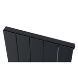 UB Trade Poli Panel Vertical Radiator - Black - www.ultrabathroom.com