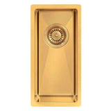 UKINOX – ColorX Series – TNL 171 – Gold Finish Stainless Steel Kitchen Sink - www.ultrabathroom.com