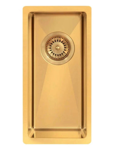 UKINOX – ColorX Series – TNL 171 – Gold Finish Stainless Steel Kitchen Sink - www.ultrabathroom.com