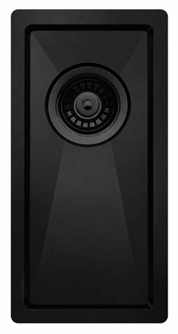 UKINOX – ColorX Series – TNL 171 – Matt Black Stainless Steel Kitchen Sink - www.ultrabathroom.com