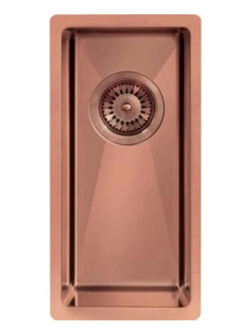 UKINOX – ColorX Series – TNL 171 – Rose Gold Stainless Steel Kitchen Sink - www.ultrabathroom.com