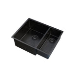 UKINOX – ColorX Series – TNL 340.70.30 – Matt Black Finish Stainless Steel Kitchen Sink – Left and Right Option - www.ultrabathroom.com
