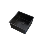 UKINOX – ColorX Series – TNL 400 – Matt Black Finish Stainless Steel Kitchen Sink - www.ultrabathroom.com