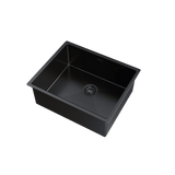 UKINOX – ColorX Series – TNL 500 – Matt Black Finish Stainless Steel Kitchen Sink - www.ultrabathroom.com