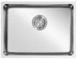 Ukinox Micro Series ME 500 Kitchen Sink, 500×400mm — Polished Stainless Steel - www.ultrabathroom.com