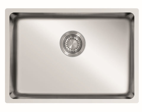 Ukinox Micro Series ME 550 Kitchen Sink, 548×395mm — Polished Stainless Steel - www.ultrabathroom.com