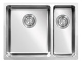 Ukinox Micro Series MU 340.70.30 Kitchen Sink, 570×440mm — Polished Stainless Steel - www.ultrabathroom.com