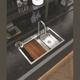 UKINOX – Niagara Series – NG 750 – Stainless Steel Workstation Kitchen Sink - www.ultrabathroom.com